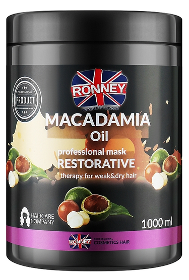 RONNEY MACADAMIA OIL MASK RESTORATIVE 1 L